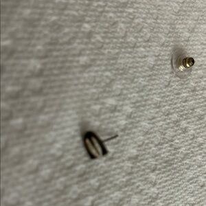 Emporia State  Black and Gold Earrings